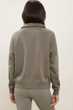 Funnel Neck Sweater  Olive Khaki  hi-res