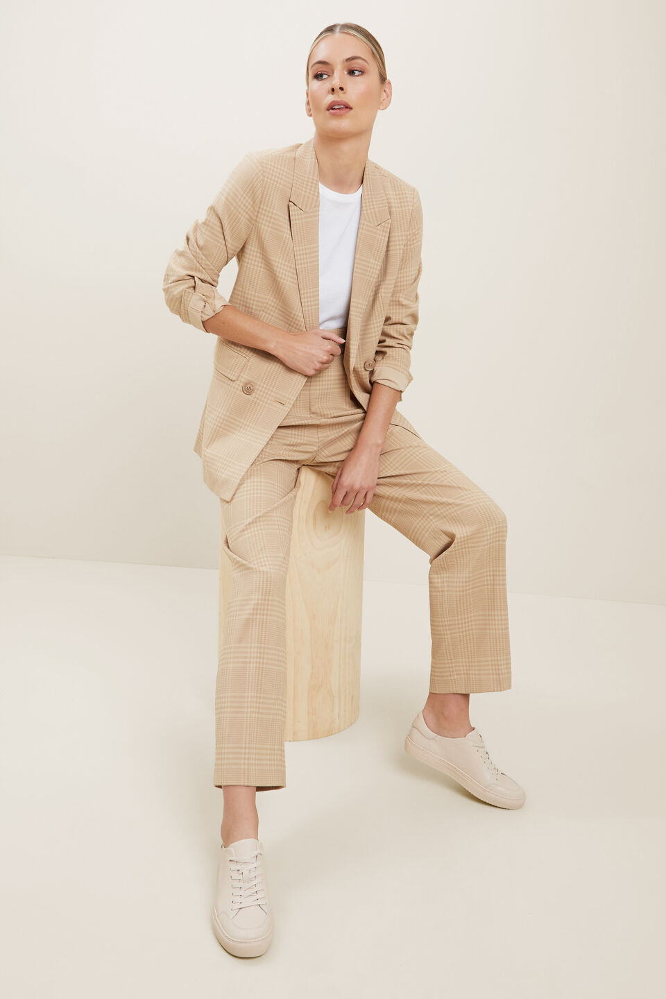 Plaid Suit Pant  Plaid