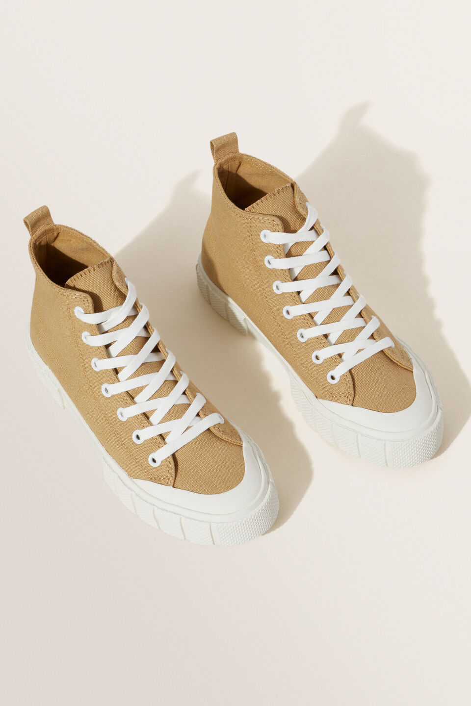Chunky Sole High Top  Ginger