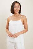 Linen Camisole  Whisper White  hi-res