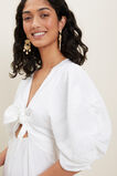 Knot Front Maxi Dress  Whisper White  hi-res