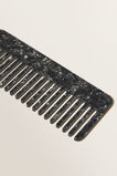 Resin Tort Comb  Black Tort  hi-res