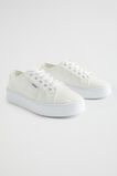 Billie Flatform Sneaker  White  hi-res