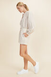 Voile Stripe Short  Champagne Cream Stripe  hi-res