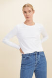 Core Long Sleeve Top  Whisper White  hi-res