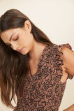 Floral Frill Midi Dress  Acorn Floral  hi-res
