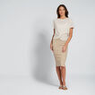 Ribbed Jersey Skirt    hi-res