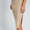 Ribbed Jersey Skirt    hi-res