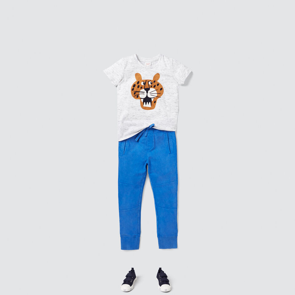 Flock Leopard Tee  