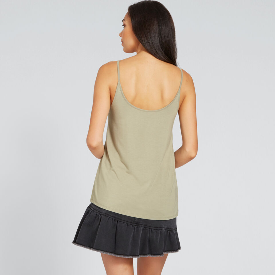 Two-Way Jersey Cami  