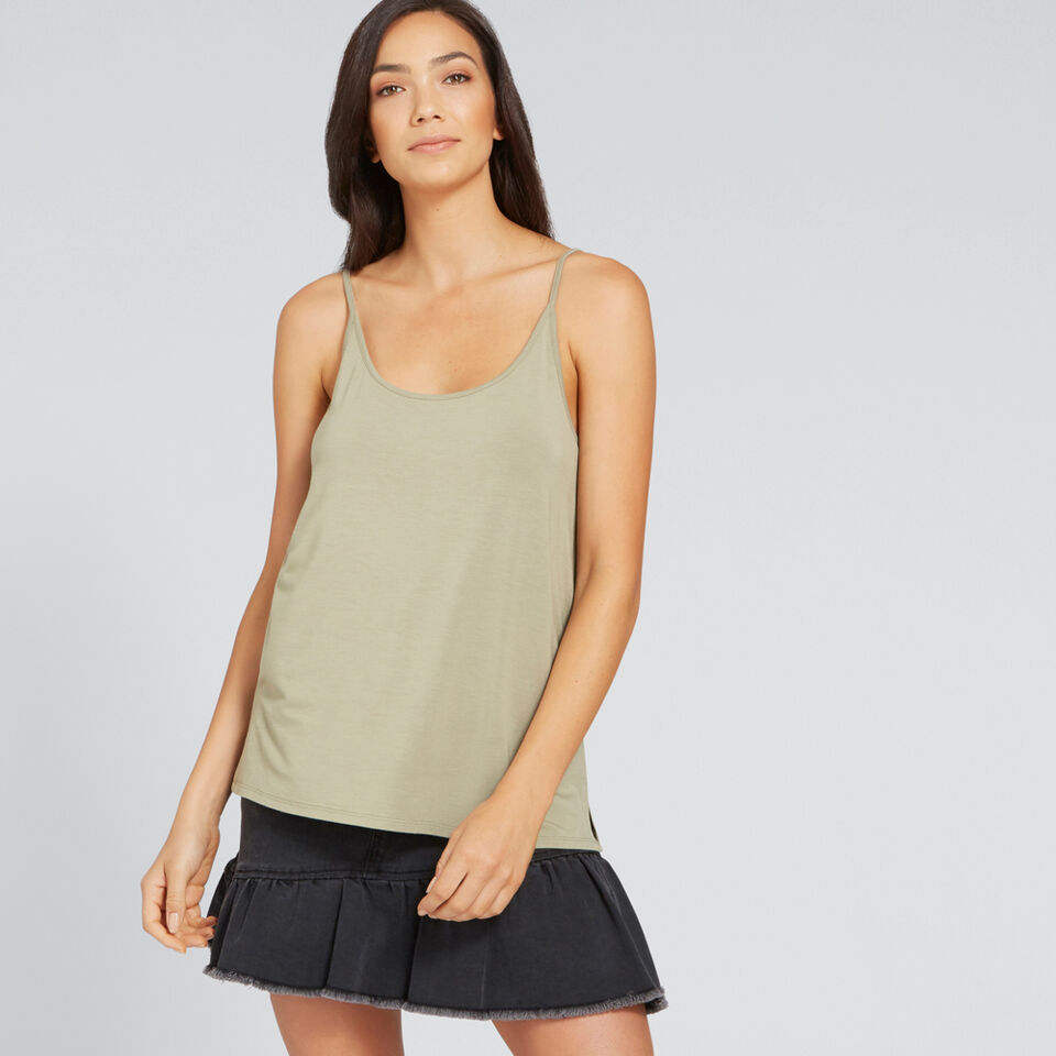 Two-Way Jersey Cami  