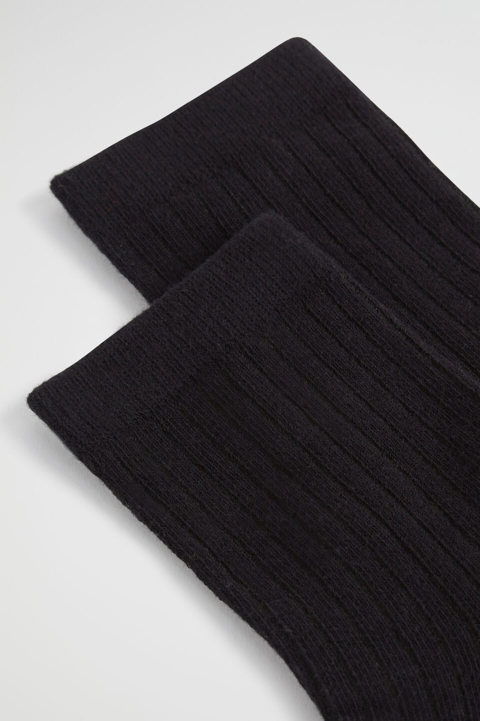 1/4 Crew Socks  Black