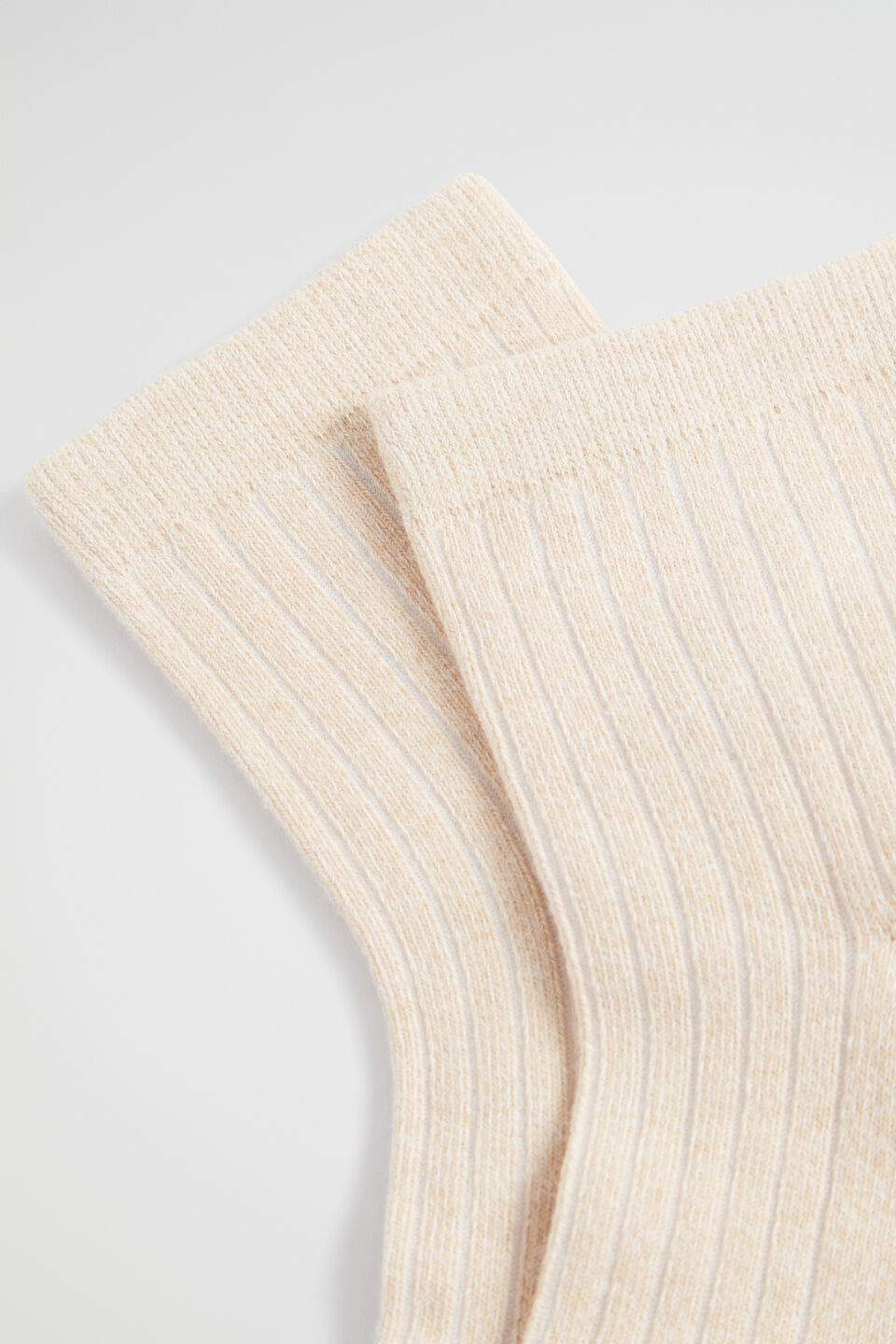 1/4 Crew Socks  Oatmeal
