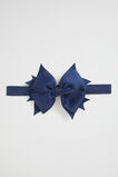 Grosgrain Bow Headband  Navy  hi-res