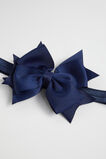 Grosgrain Bow Headband  Navy  hi-res