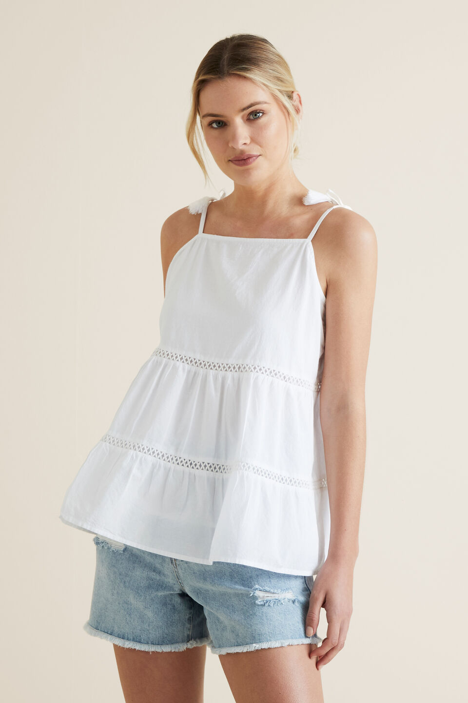 Frill Tier Cami  