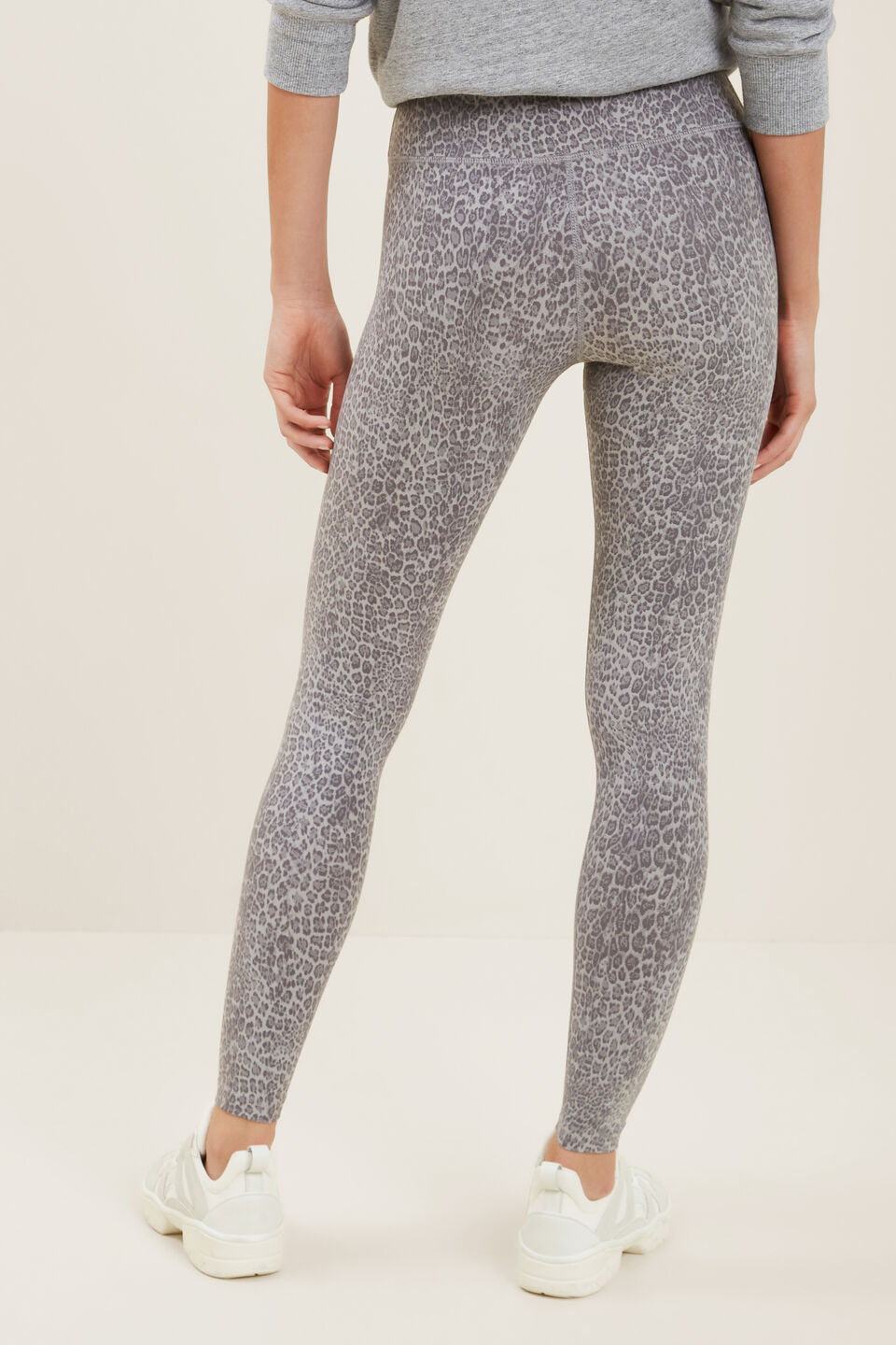 Printed Legging  Mini Faded Ocelot