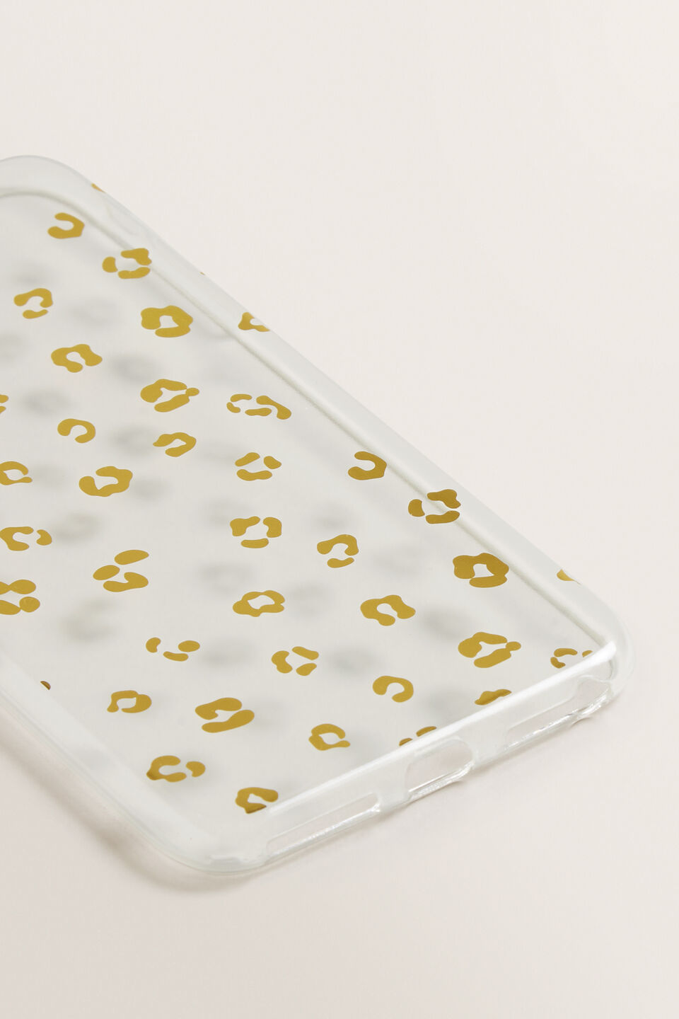 Printed Phone Case 7/8 Plus  Metallic Ocelot