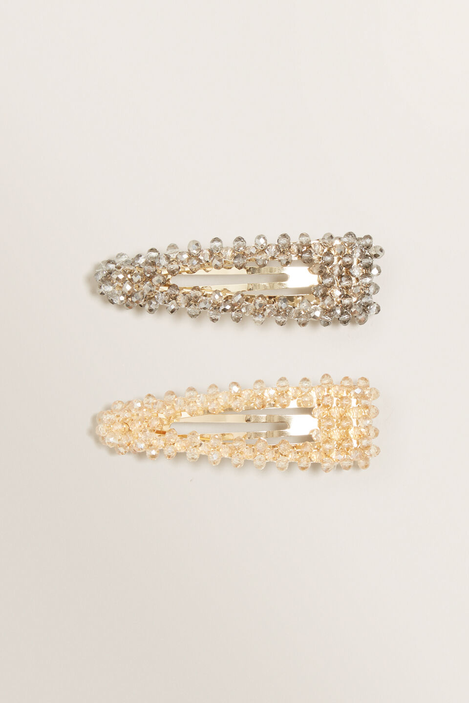 Beaded Hair Clips  