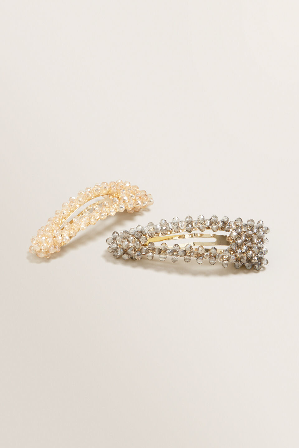 Beaded Hair Clips  