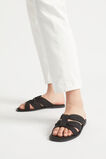 Sophie Textile Slide  Black  hi-res