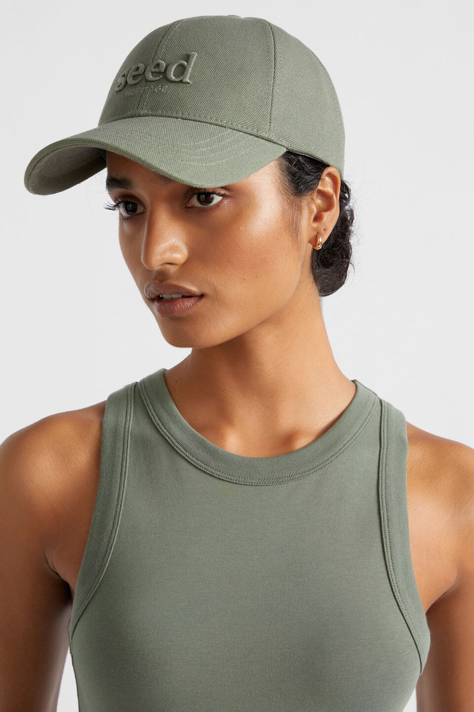 Seed Cap  Smokey Olive