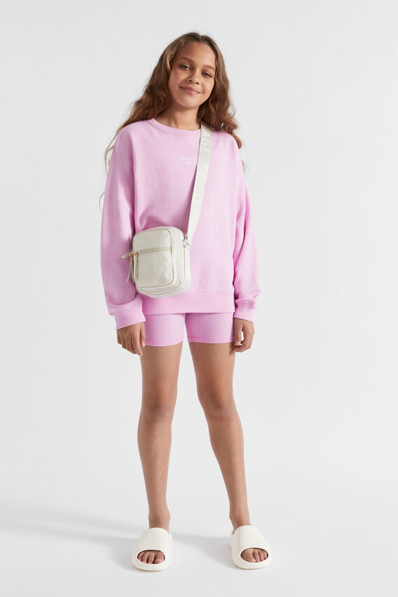 Core Rib Bike Short  Soft Orchid  hi-res
