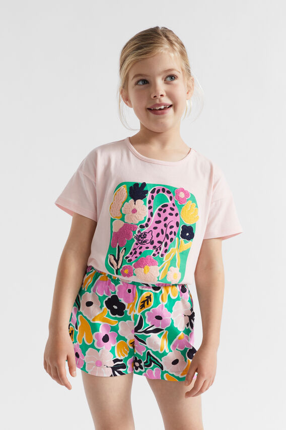 Ocelot Tee  Dusty Rose  hi-res