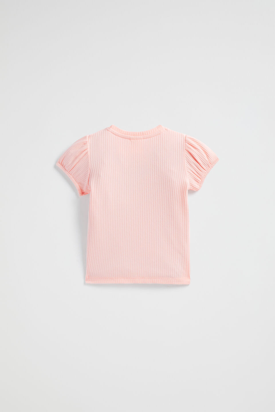 Core Rib Tee  Dusty Rose