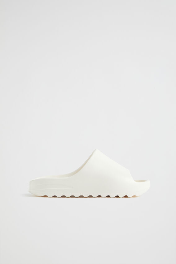 Rubber Moulded Slide  Off White  hi-res