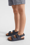 Double Buckle Slide  Navy  hi-res