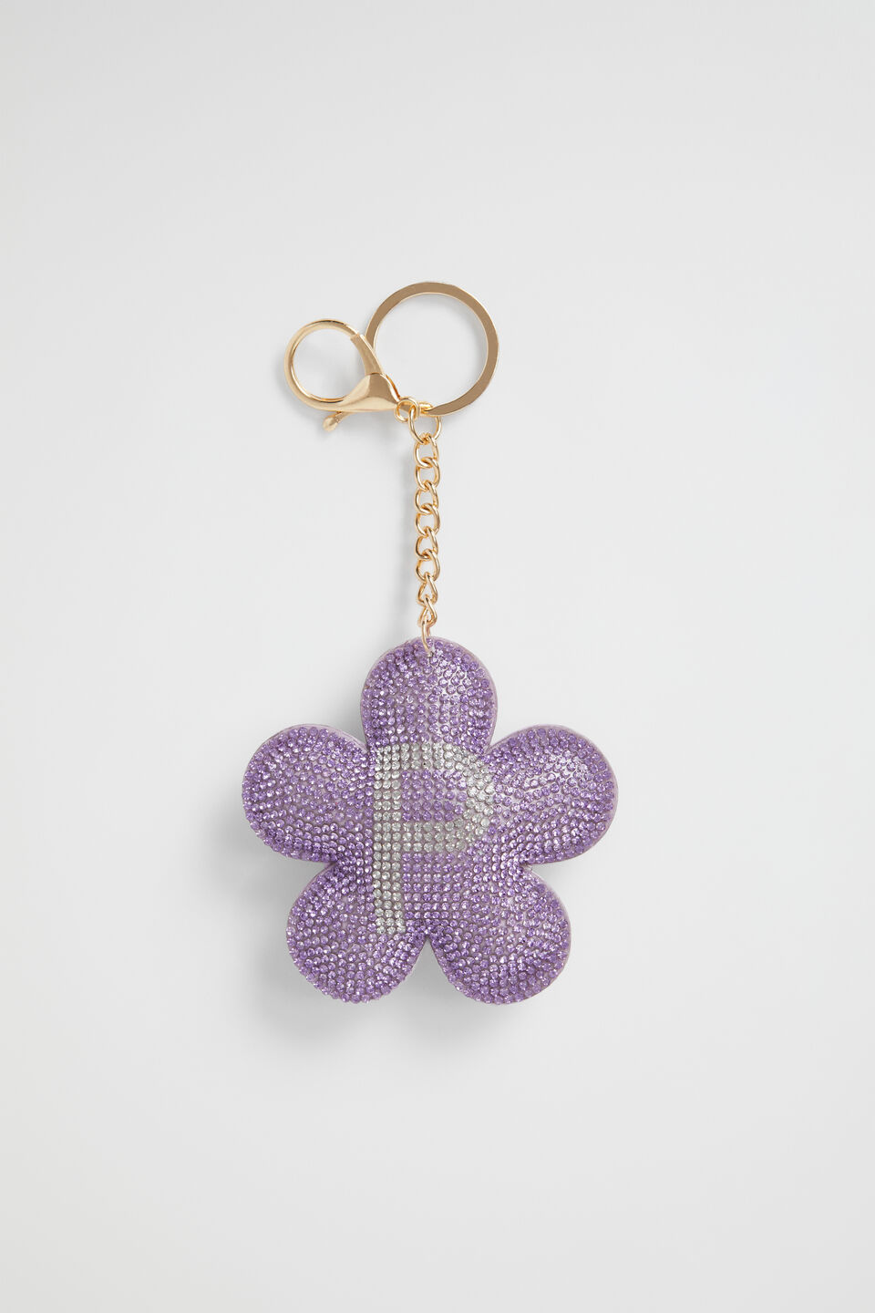 Daisy Initial Keyring  P