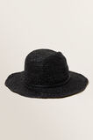 Essential Panama Hat  True Black  hi-res