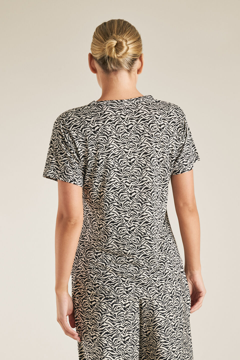 Animal Print Tee  