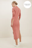 Sustainable Simple Knit Dress  Old Rose  hi-res