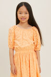 Geo Cutwork Top  Apricot  hi-res