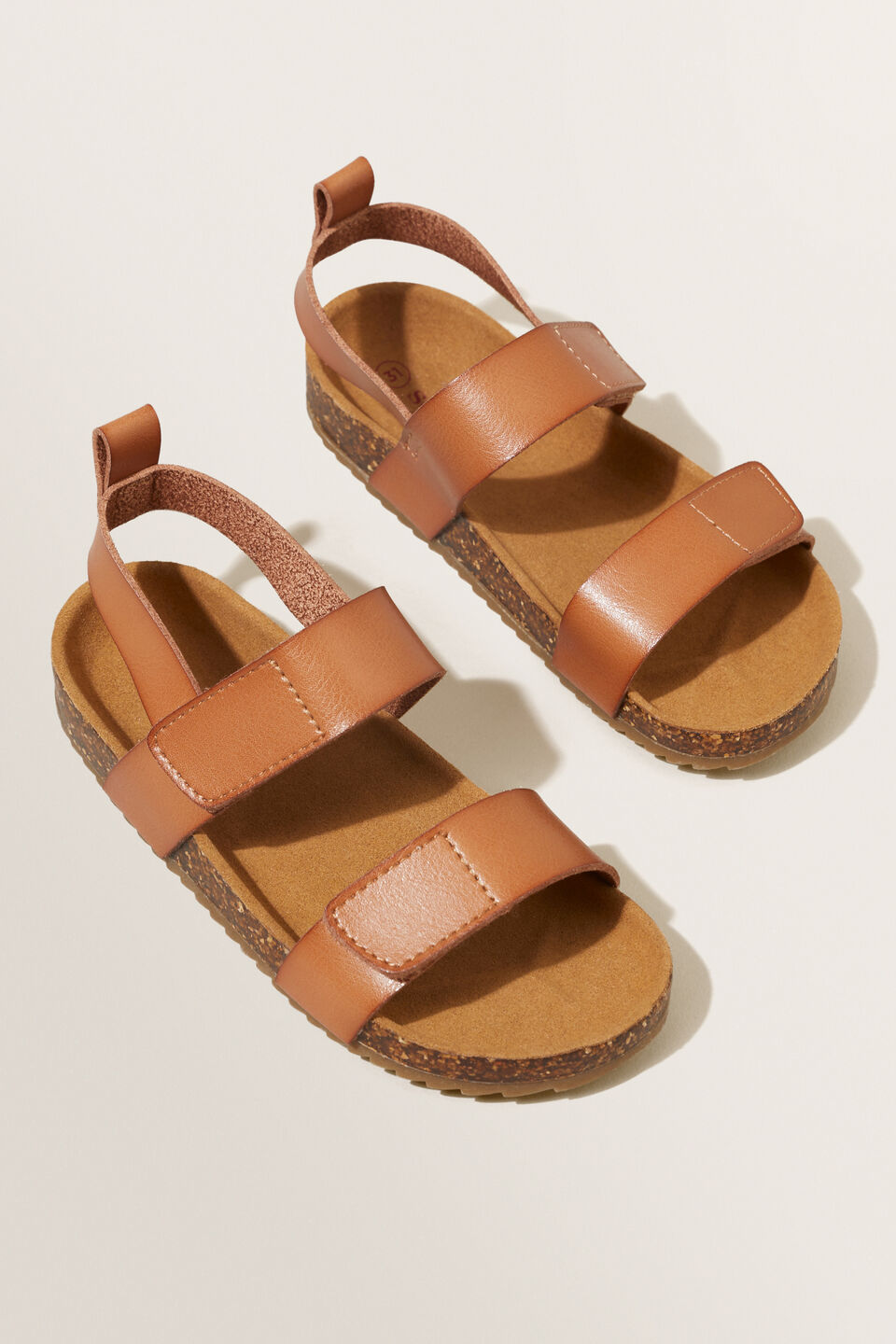 Double Tab Slide  Tan