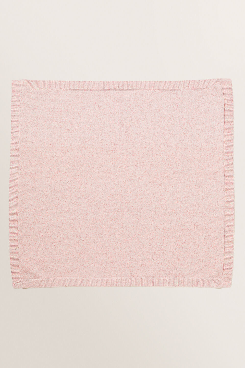 Knitted Blanket  Coral