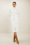 Cable Knit Sweater  French Vanilla  hi-res
