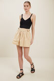Boucle Knit Crop Top  Black  hi-res