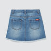 Side Stripe Denim Skirt    hi-res
