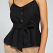 Button Down Tie Top    hi-res