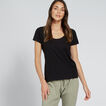 Core Fitted Scoop Neck Tee    hi-res