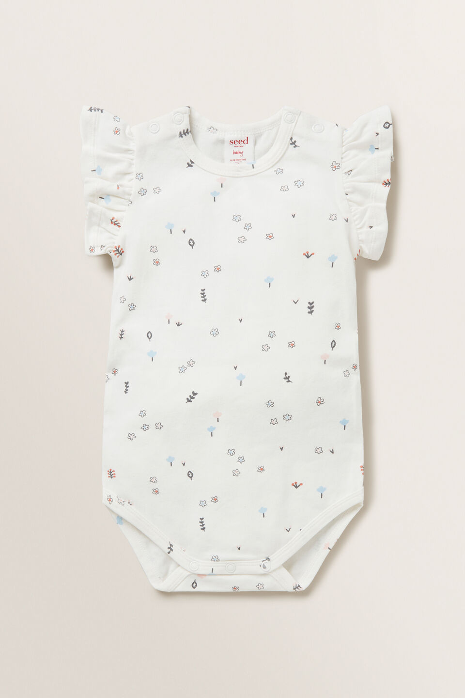 Floral Frill Bodysuit  
