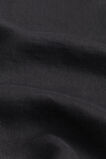 Linen Boatneck Kaftan  Black  hi-res