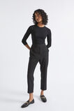 Slim Leg Elasticated Pant  Black  hi-res