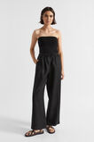 Rib Strapless Bodice  Black  hi-res