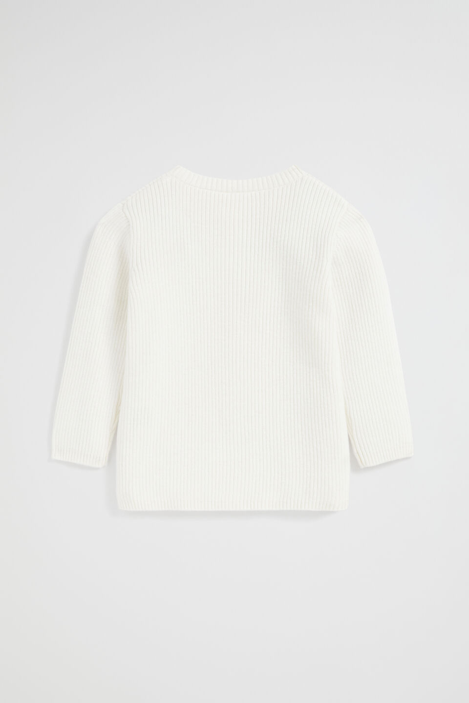 Core Knitted Cardigan  Nb Canvas