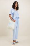Core Linen Tie Up Pant  Clear Sky  hi-res