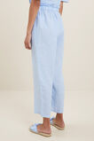 Core Linen Tie Up Pant  Clear Sky  hi-res